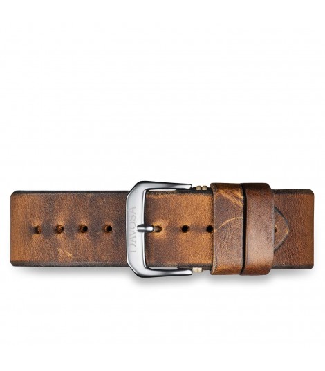 Bracelet Cuir Vintage DavosA : 22mm