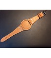 Bracelet Cuir marron DavosA : 20mm