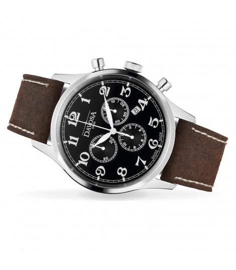 bracelet cuir pour Heritage Chronograph
