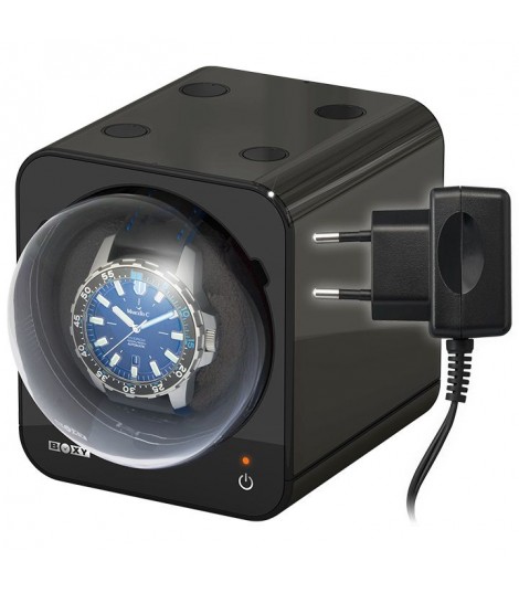 Boxy Fancy Brick noir : avec adaptateur secteur