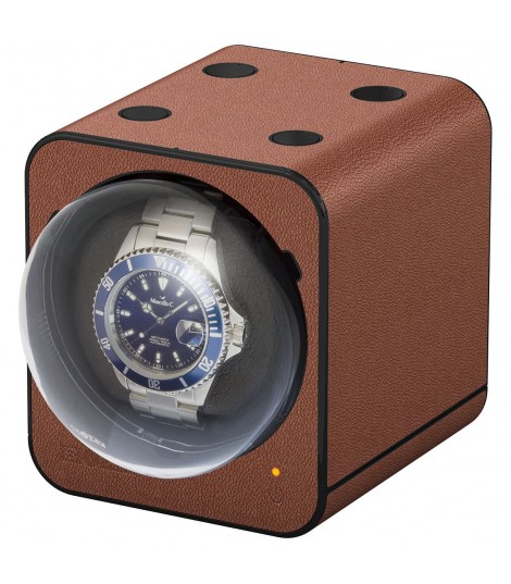 Boxy Fancy Brick façon cuir marron : sans adaptateur