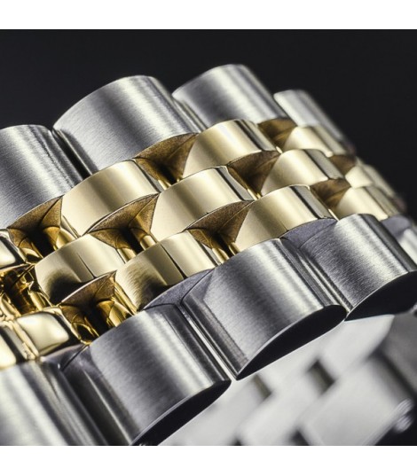 Ternos Medium : bracelet bicolore Pentalink