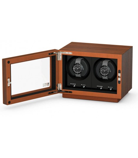 Boxy BLDC : 2 montres noyer