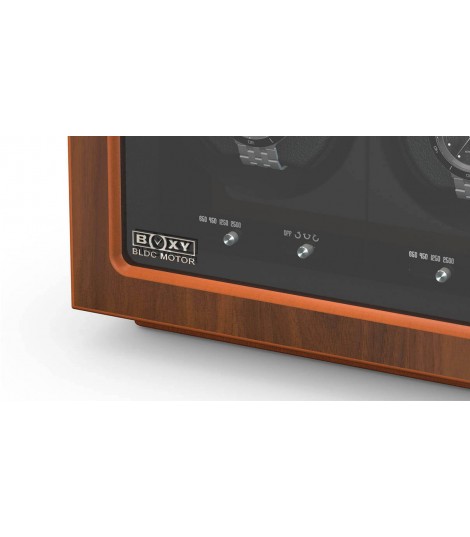 Boxy BLDC : 2 montres noyer