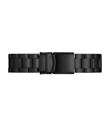 Ternos Professionnal Megalume bracelet Trialink DLC noir, 22mm