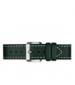 Bracelet Cuir noir DavosA Newton Pilot 20mm
