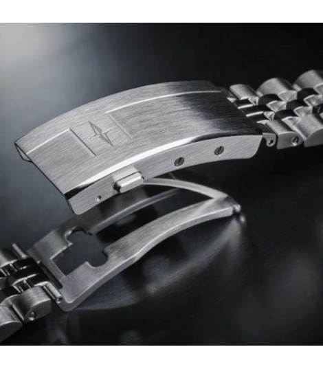 Fermoir Waveslide pour Ternos Ceramic Pentalink : vendu seul, sans bracelet, sans la montre