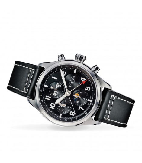Newton Pilot Moonphase Chronograph