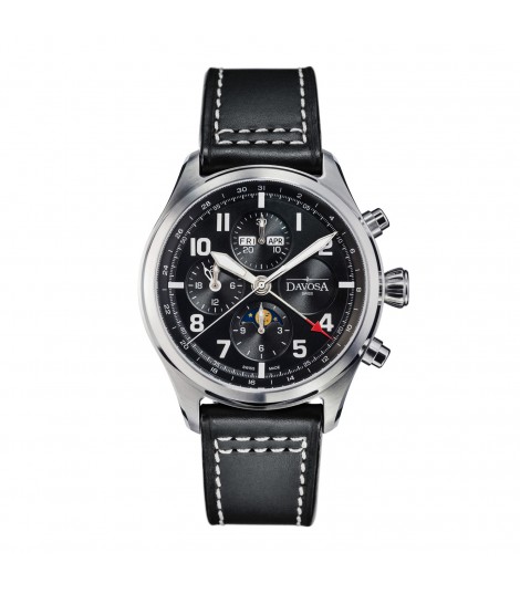Newton Pilot Moonphase Chronograph