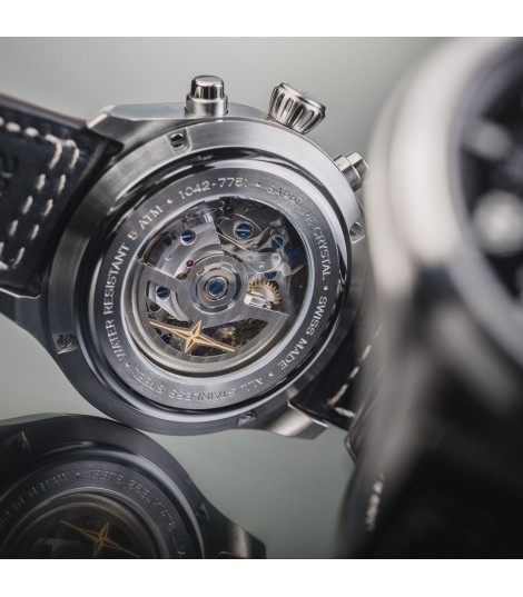 Newton Pilot Moonphase Chronograph