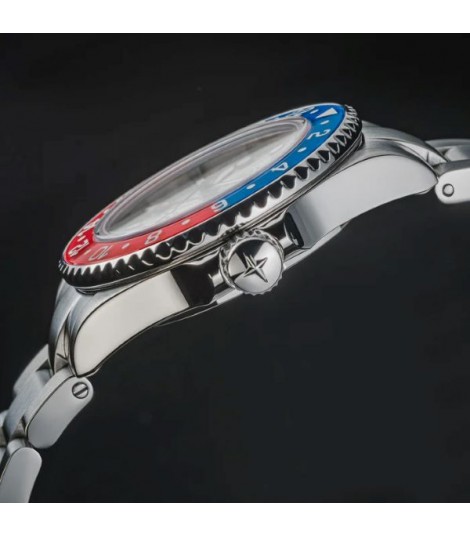 Ternos GMT Lucent rubber strap : bleue/rouge