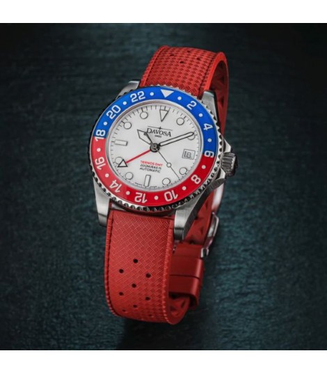 Ternos GMT Lucent rubber strap : bleue/rouge