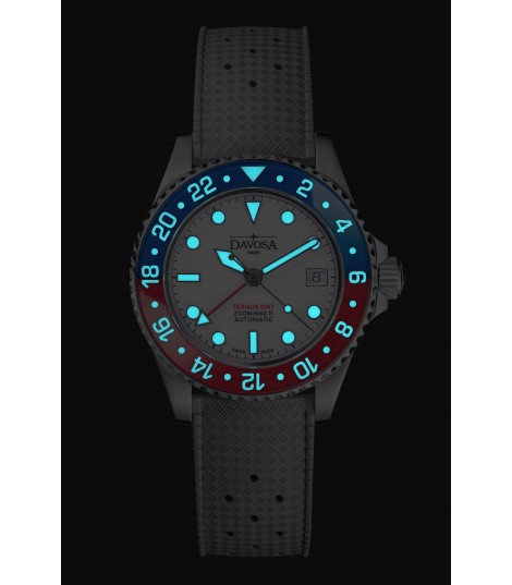 Ternos GMT Lucent rubber strap : bleue/rouge