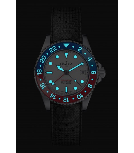 Ternos GMT Lucent rubber strap : bleue/rouge