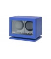 Boxy BLDC : 2 montres façon cuir bleu